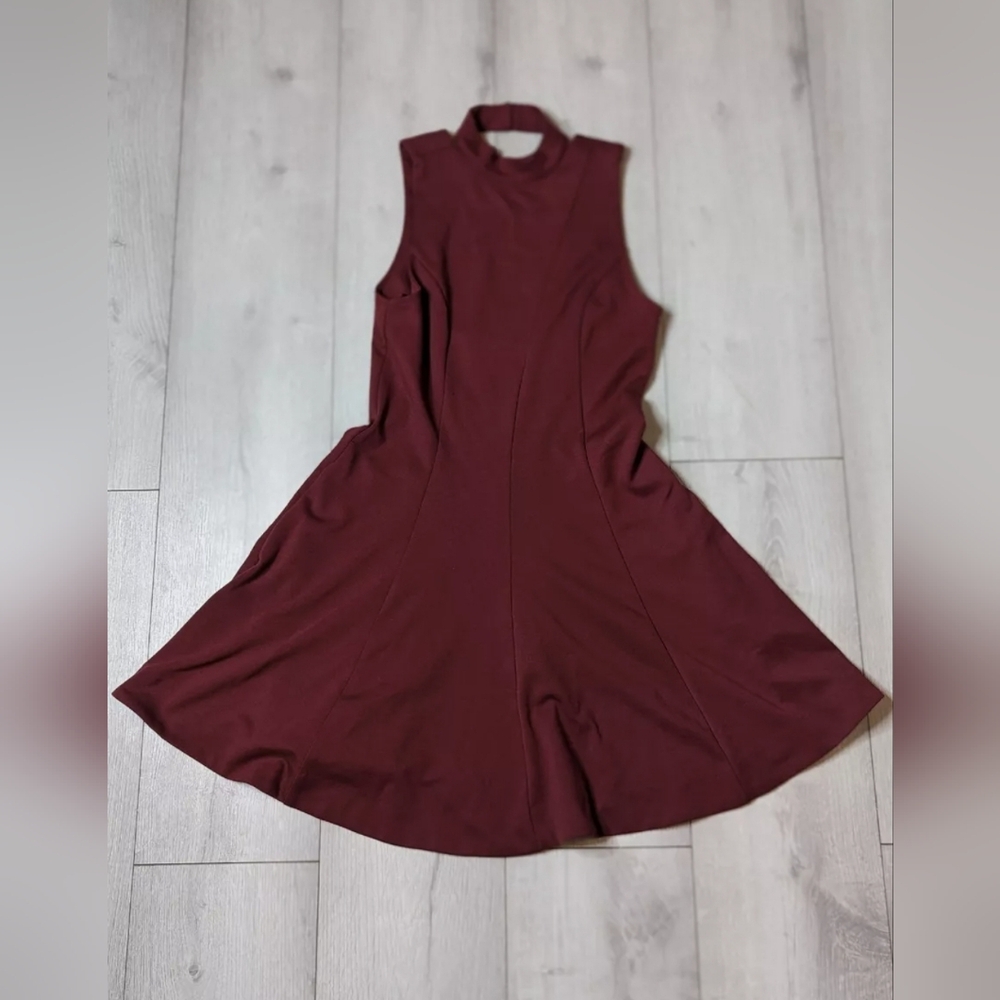 Free People Red Choker Dress